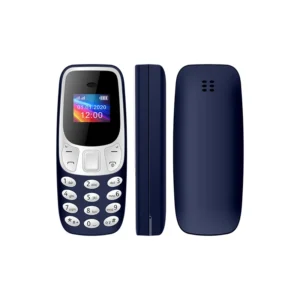 0.66 Inch Screen Tiny Small Phone Dual SIM Palm Size Button Cellphone BT Earphone Mini Keypad Mobile Phone