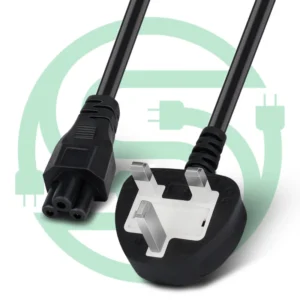 1.5m 1.8m 2m 3m 5m UK Power Lead Figure 8 Eight Mains C7 UK 2 Pin Power Lead Plug Cord Laptop