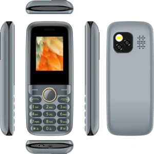 1.77 Inch 2G Feature Mobile Phone Speaker Keyboard Bar Design Big Battery Dual SIM 32MB+32MB