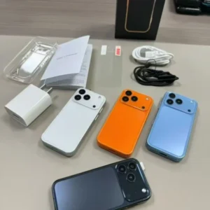 17Promax Mini Orange Smartphone 4G+128GB HD LTE Android 15 OLED 120Hz Dual SIM Cross Border Stock Global Version
