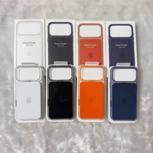 2 in 1 Clear Shockproof Anti Yellowing Durable Phone Case for iPhone 17 Air 17 Pro Max 17 Pro Protective Cover
