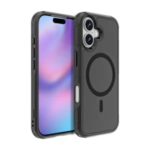 2 in 1 Dual Protection Phone Case for IPhone17 Air 17Pro 17ProMax Anti Drop Shockproof Hard Shell Screen Protector PC Material