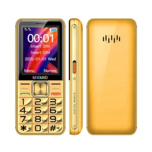 2.4 Inch Mini Keypad Feature Phone Dual LED Strong Flashlight Wireless Radio 2G Keypad Phone
