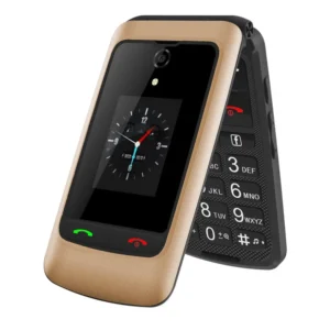 2.8″ Big Screen Voice Talking Android 4g Flip Phone Unlocked with CE ROHS