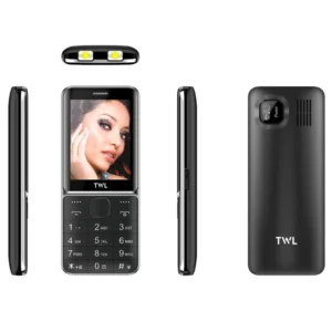 2.8 Inch Three SIM Card Feature Phone 2G Bar Phone Flashlight Games Photos FM Basic Phone Big Battery Internet Function