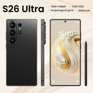 22GB+2TB S26 ULTRA 7.7inch Big Screen Smartphone Android 15 Unlocked S-Pen Dual Sim S26 Ultra Cell Mobile Phones