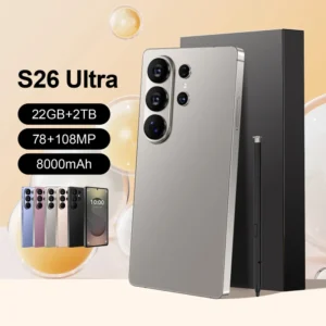 22GB+2TB S26 ULTRA Mobile Phone Deca Core S26 Ultra Smartphone 7.3 Inch Unlocked Dual SIM 5G Android 15 S26 ULTRA Mobile Phones