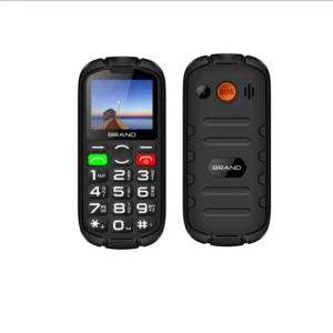 2G 2.0-Inch 240*320 HD Screen Dual SIM Senior Mobile Phone Big Button Feature Phone for Students and Old People