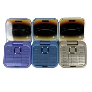 2G GSM Dual SIM Card Mini Fold Mobile Phone HD LCD Display 1000-1499mAh Battery Speed Dial Video Player Magic Voice