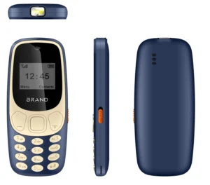2G Small Handy Mobile Phone with 1.44 Inch Screen Dual SIM Card GSM No Camera