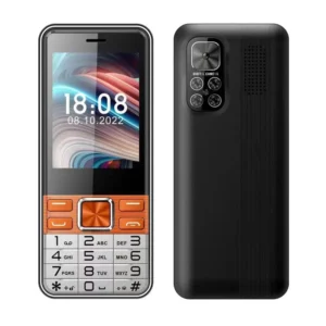 3000mAh Battery Mini Phone 2.8 Inch with Flashlight Quad SIM 2G Pocket Phone for Elder