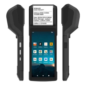 4-Core 4G Android 13/14 Handheld Mobile Portable Terminal POS Billing Machine With Receipt Printing