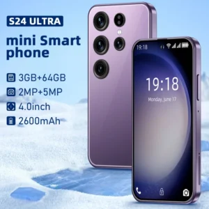 4.0 Inch Mini Smart Phone 3GB+64GB 2600mAh Battery Dual Camera Small Android Phone