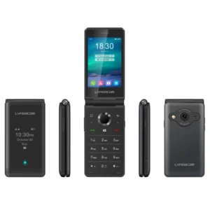 4.1″ HD Dual Screen Kosher Flip Phone 4G Android OS Smartphone LTE Flip Cell Phone Dual Sim Unlock Folding Mobile Phone