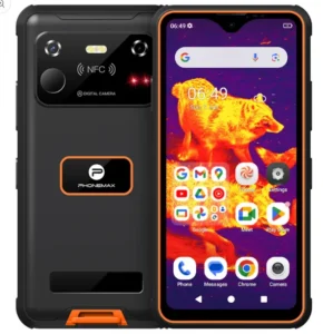 4.3” Mini Rugged Phone 8+128GB Android 14 Thermal Imaging Night Vision Smart Phone Mobile Rugged Phones