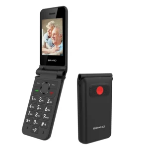 4G Elderly Flip Mobile Phone Dual Sim 1500mAh Big Battery Button Cell Phone Feature Keypad Phone With SOS