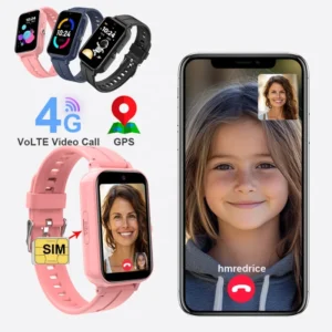 4G Kids Smart Watch with GPS and Video Call Waterproof SOS Smartwatch for Children Anti Lost Phone Watch