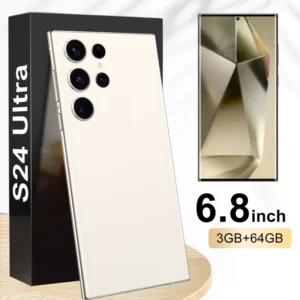 4G LTE CDMA 5G S24 Ultra Smartphone 6.8 Inch 90Hz 2K Display 4000mAh Battery Quick Charge Android 10 MTK Dimensity