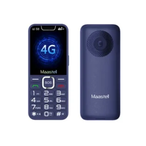 4G Senior Mobile Phone with Big Button and SOS Dual SIM Feature Phone with FM MP3 Torch for Elderly