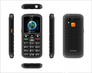 4G Senior Phone Dual SIM Bar Mobile Phone 1.77inch Screen Phone