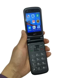 4G T9 Keypad Android Flip Phone 2.8 Inch Touch Screen Dual Camera