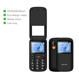 4G Vo LTE Senior Cell Phone SOS Emergency Button Dual SIM LED Display High Volume Audio Spanish German French