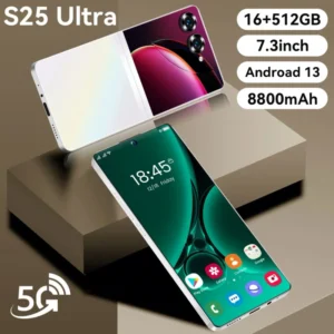 5G Android 14.0 Mobile Phone Original S25 Ultra 16GB+512GB Smartphone 7 Inch Unlocked Dual Card