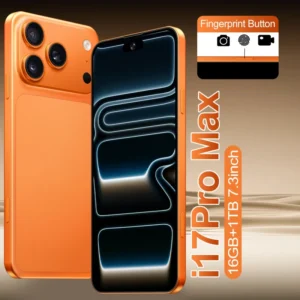 5G LTE Smartphone 17 Pro Max 108MP Camera 16GB+1TB RAM ROM OLED 120Hz Display Above 8000mAh Battery