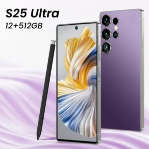 5G S25Ultra Smartphone 7.3 Inch HD AMOLED 120Hz Deca Core Dual SIM 12GB+512GB Storage 108MP English (Multilingual) Android 12