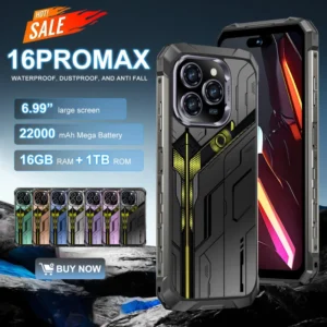 5G Smartphone 16 1TB of Ultra-large Memory 22000mAh Ultra-large Battery This Is the 5G Real Tough Three-proof Smartphone