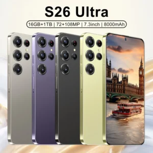 5G Smartphone 7.3 Inch Display 16GB+1TB Deca Core Android Phone EN ES FR DE
