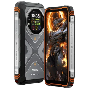 5G Smartphone Android 15 Rugged Mobile Phone 12+256GB 64MP Main 20000mAh Night Vision 55W Fast Charging