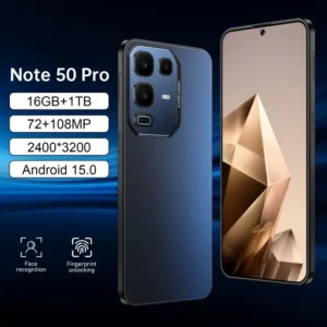 5G Smartphone Note 50 Dual SIM Android Cellphone with 16+1TB ROM Telephone Deca Core CPU
