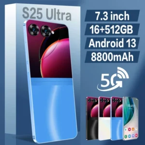 5G Smartphone S25 Ultra 6.9 Inch Big Screen 16GB+512GB Smartphone Android 6800mAh 5G Cellphone Triple SIM Mobile Phone