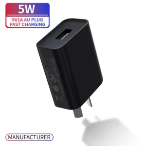 5V1A USB A 5W Fast Charger AU Plug Phone Charger Power Adapter Wall Mobile Charger
