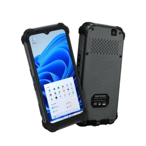 6.5 Inch Windows 11 Handheld Mobile Computer with 2D Barcode Scanning USB 3.0 Port Type C Charge Rugged PDA Windows 11 Pro OS