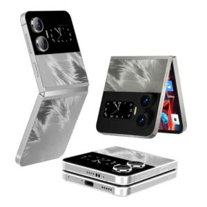 6.9 Inch AMOLED FHD+ Screen 128GB Flip Phone 4G Smart Phone X6 with Dual Screen Prayer Mobile Phones