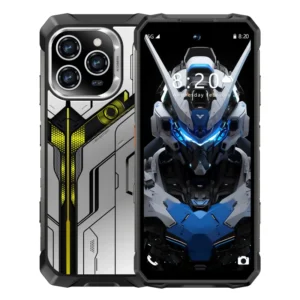 6.99 Inch 5G Rugged Phone 12+256GB 22000mAh Big Battery 108MP Camera Android 15 Rugged Smartphone
