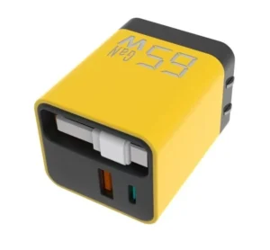 65W GaN USB C Charger PD3.0 QC3.0 Fast Charging Desktop Adapter EU AU UK Cable Wall Charger Type C Made PC Material