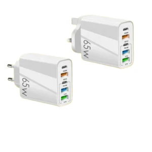 67W Fast Cell Phone Charger 5V 5A Europe US UK Standard USB Adapter Charging Head Set