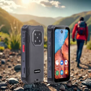 6GB RAM 128GB ROM Android 12 Custom Button for PTT or SOS 4G LTE R4002C IP68 Waterproof Rugged Design Best Small Smartphones