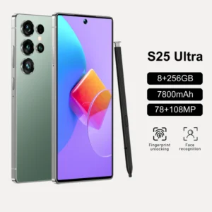 7.3inch Beauty Phone Original NFC 8+256gb New Mobile S25ULTRA 4G 7800mAh Factory Direct Android 14 Mobile Phone