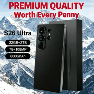 7.7 Inch 22GB+2TB S26 Ultra 5G Smartphone New Arrived Android 15 S Pen 5G WIFI Smart Phones