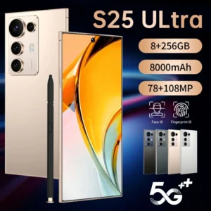 8+256GB Smartphone Android Cell Phone 7.3 Inch 4G 5G GSM WiFi Touch Screen Smart Phone