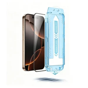 9H Full Coverage Tempered Glass Anti Scratch Dust Removal Easy Install Screen Protector for iPhone 13 14 15 17 18 Pro Max