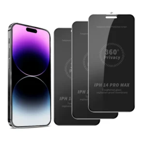 9H Hardness Mobile Glass Tempered Glass Privacy Anti Spy Screen Protector for IPhone 17 15 13 14 16 Pro Max Film