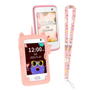A17 Kids Smart Phone 2.8inch Touch Screen 700mAH Large Battery Children Puzzle Game Smartphone Birthday for Kid