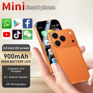 A17 Mini Smartphone 3.0” HD Screen 4+64GB 3G 4G LTE Dual SIM Cellphone Android Mini Mobile Phones