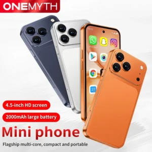 A19 Mini Android 10 Smartphone 4.5 Inch Display 2GB 3GB RAM 16GB 64GB ROM Dual SIM Standby Play Store 4G Mini Smart Mobile Phone