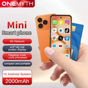 A19 Pro 4G Mini Smartphone 4.5 Inches Android 10 2GB RAM 16GB ROM 3GB 64GB Dual SIM Standby 2000mAh Battery Small Phone